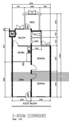 Blk 119 Ho Ching Road (Jurong West), HDB 3 Rooms #169231352